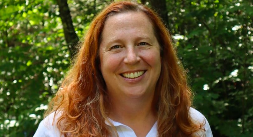 Picture of Audra Morelock a head shot of a lady
