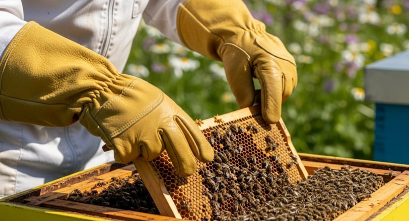 Come i guanti di qualità rendono più sicuro il lavoro dell’apicoltore