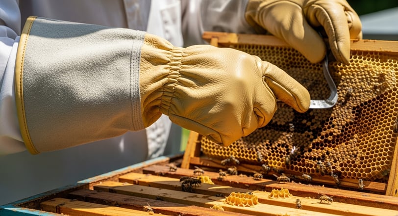 Wie hochwertige Handschuhe die Arbeit in der Imkerei sicherer machen