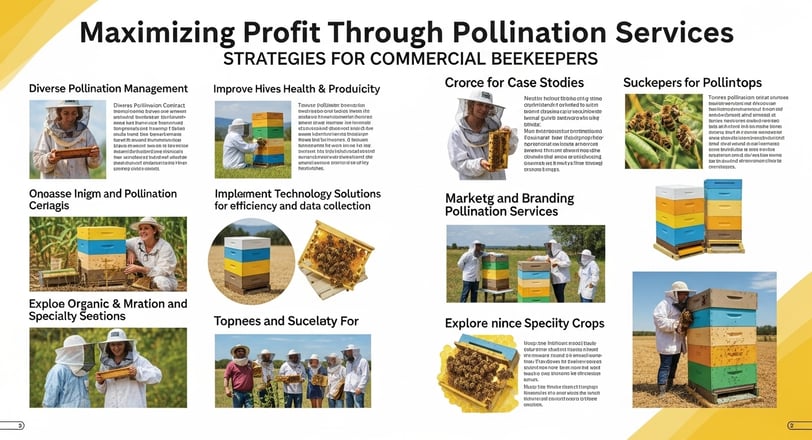 Maximizing Profit Through Pollination Services: Strategies for Commercial Beekeepers
