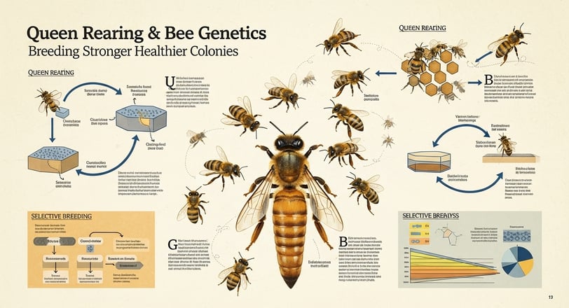 Queen Rearing & Bee Genetics: Breeding Stronger, Healthier Colonies