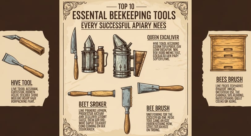 Top 10 Essential Beekeeping Tools Every Successful Apiary Needs
