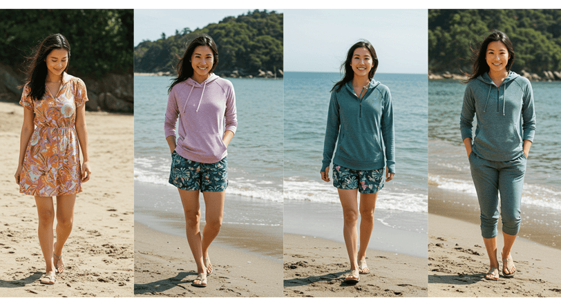 Expert opinions highlight the need for breathable travel clothing in hot, humid US destinations