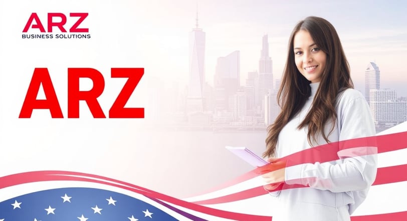 a woman in a white shirt and a red and white background with the words ar