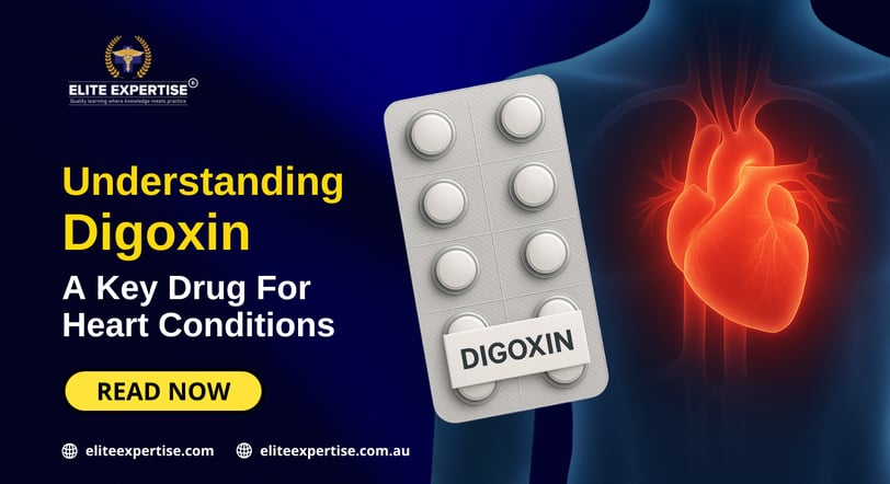 Learn everything about Digoxin - a key cardiac glycoside used in heart failure and arrhythmias. Understand its mechanism, use