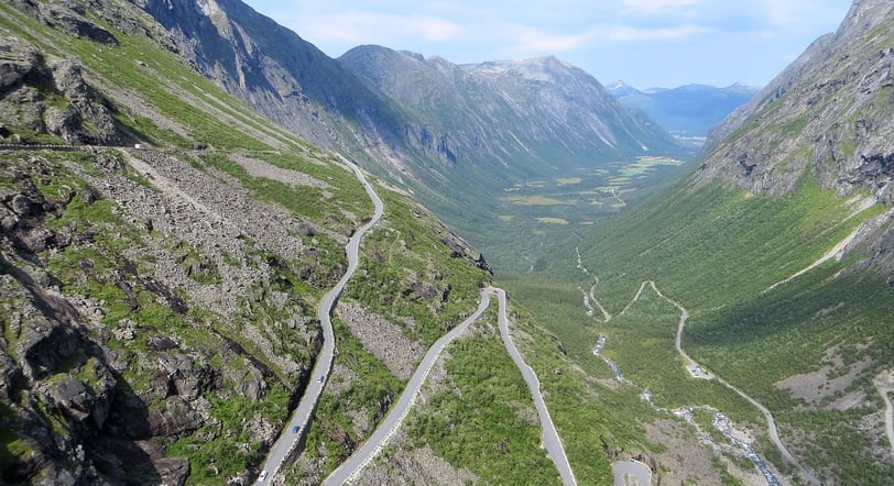 route en Norvège
