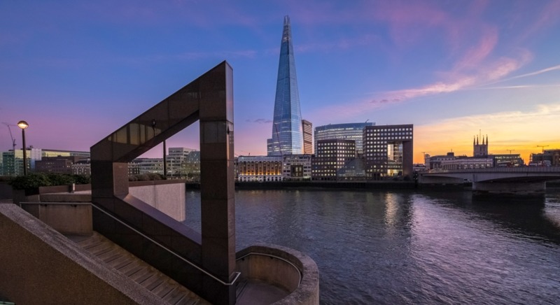 The Shard building, Southwark, London, UK, photograph by Philip Preston.