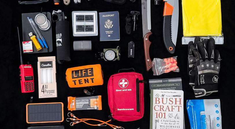 Inhalt eines Rucksacks für Alleinreisende