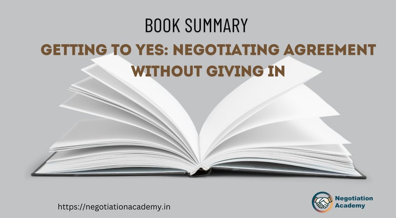 Getting to Yes Negotiation