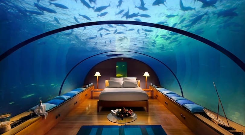 Best underwater rooms in the Maldives