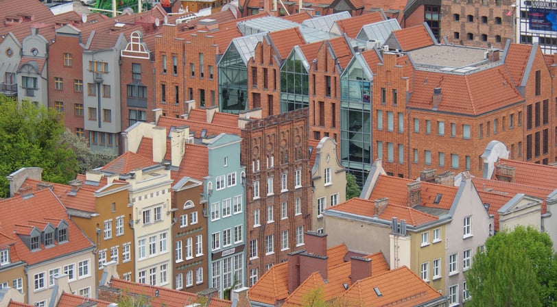 the city of gdansk in poland