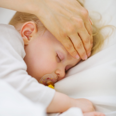bebe malade