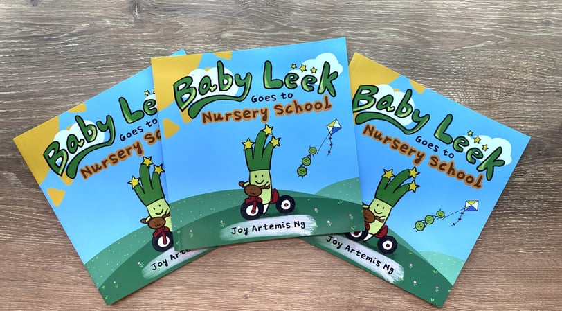 baby leek goes to nursery school physical books paerback the rabbits secret stories