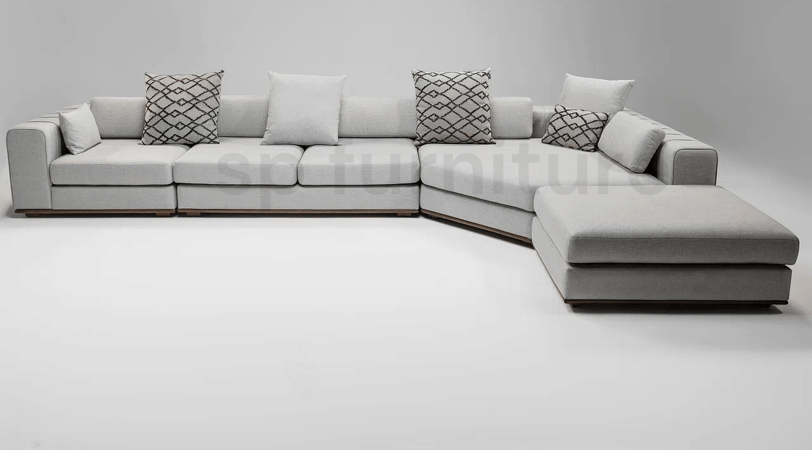 kolkata sofa manufacturer, luxury velvet sofa in kolkata showroom.