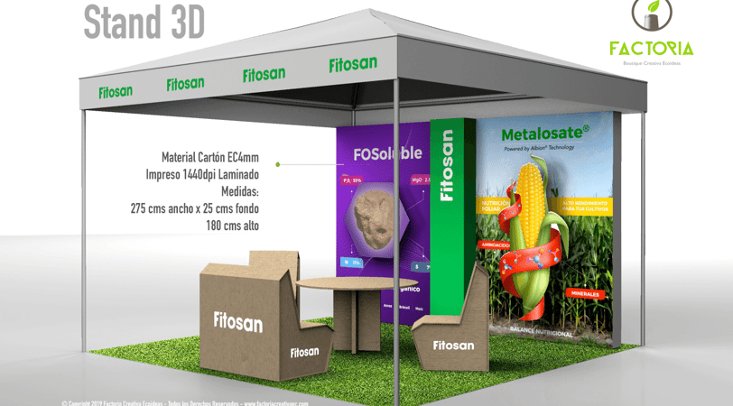 Diseño de stand para ferias