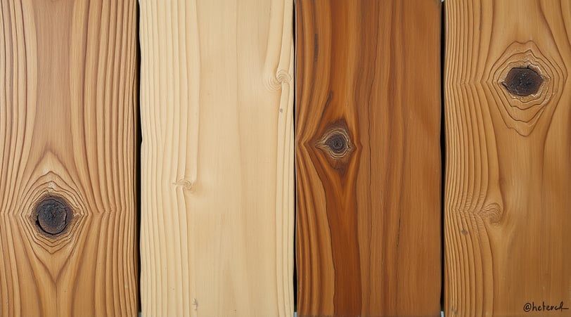 different types of wood