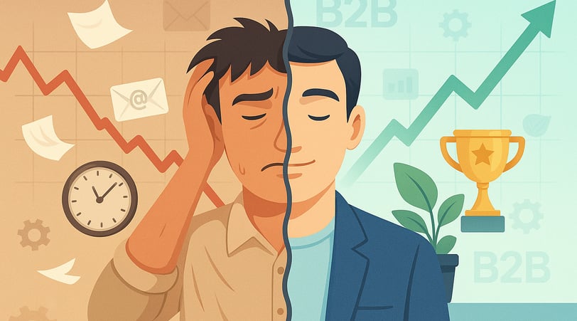 How B2B Startups Go from 0 to 100 Customers Without Burning Out