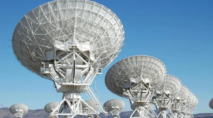 Antena de ondas de rádio