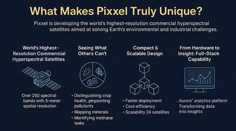 What makes PIXXEL unique?