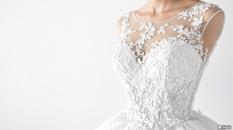 bustier de robe de mariée Anaïs designs Paris