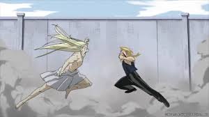Fullmetal Alchemist Brotherhood Edward vs Father