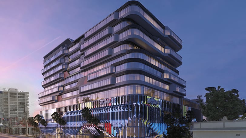 Premium coworking space with natural lighting and panoramic city views in Brickell