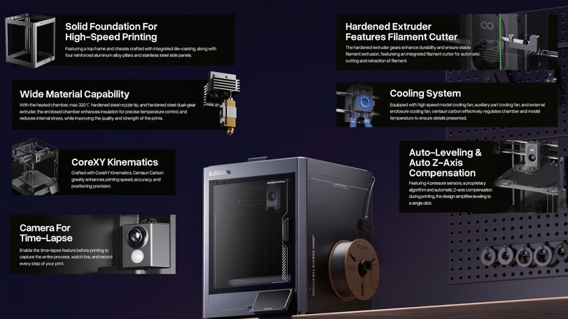 3d printer machine elegoo centauri