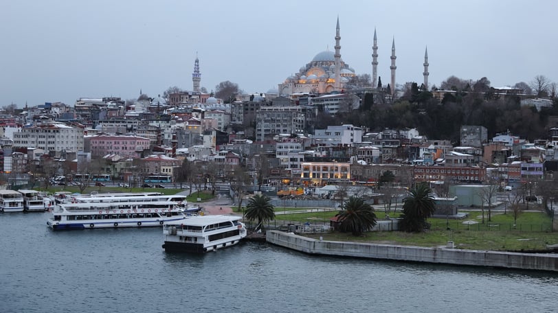 Suleymaniye Mosque in Istanbul, Turkey
