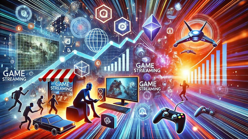 efeitos do streaming de jogos no comportamento do consumidor e no mercado, destacando acessibilidade