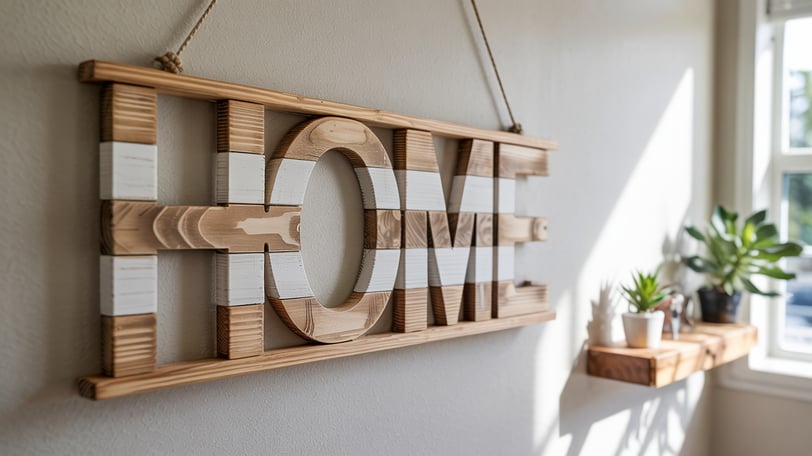 wooden wall art