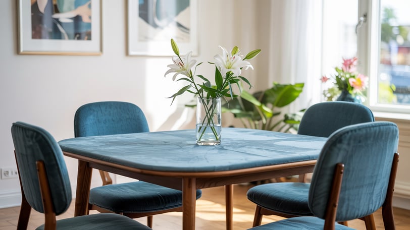 chairs and a table