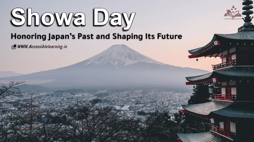The History and Significance of Showa Day in Japan