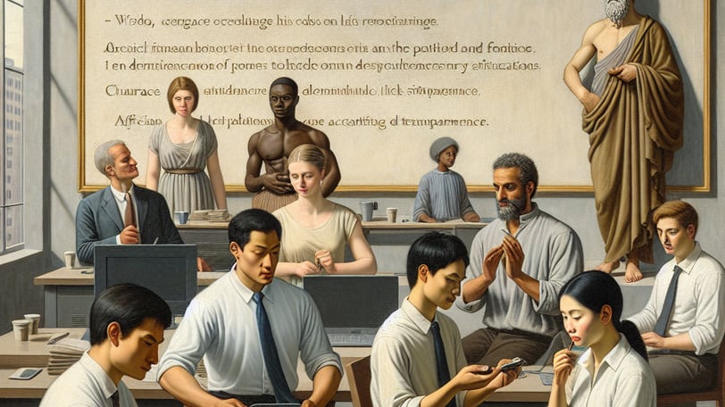 Stoicism at work