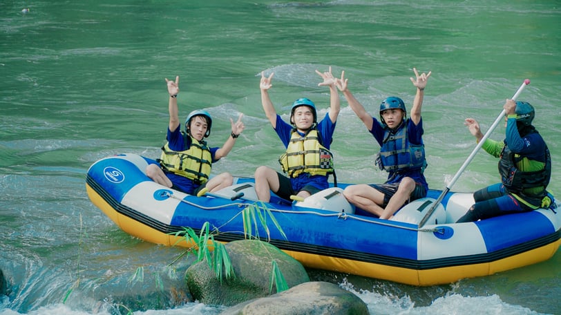 arung jeram sungai elo magelang