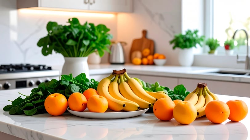 Alimentos que contienen potasio