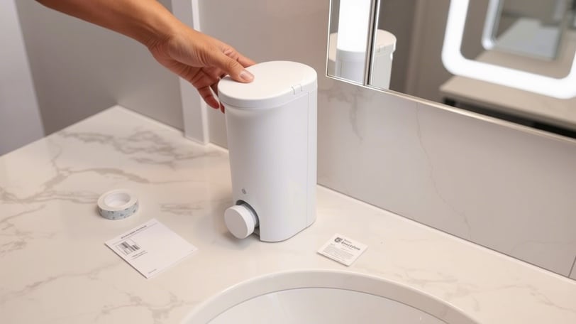 Como instalar acessórios no banheiro sem danificar as paredes. Dicas rápidas e seguras.