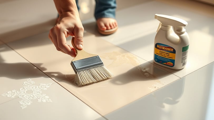 Passo a passo para restaurar pisos cerâmicos. Aprenda a preparar e aplicar soluções caseiras.