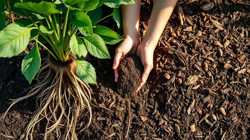 Aprenda a proteger raízes expostas e revitalizar seu jardim com técnicas naturais e acessíveis.