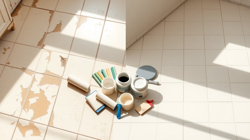 Restaure pisos cerâmicos manchados ou rachados sem quebra-quebra. Soluções econômicas e fáceis.