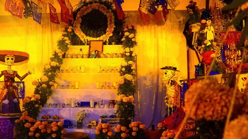Altar de día de muertos