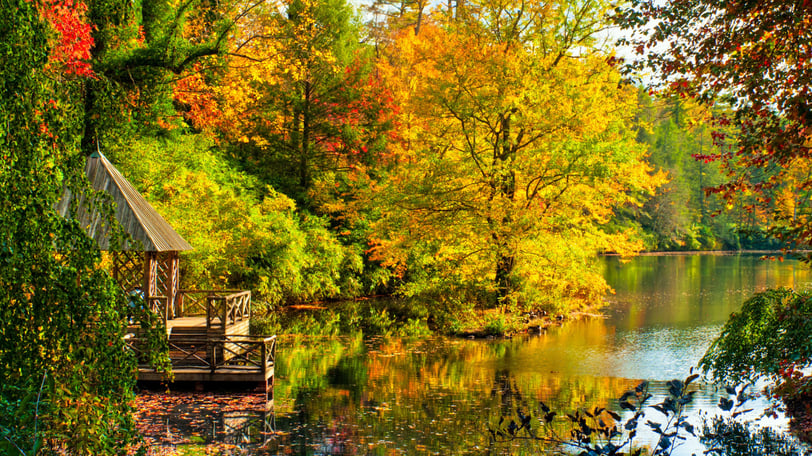 Paisajes de otoño en Estados Unidos