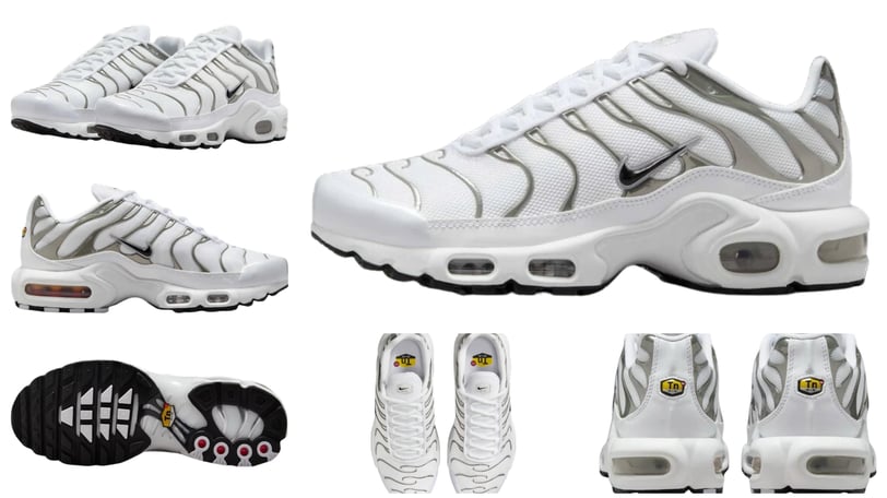 a collection of different sneakers, Nike Air Max Plus WMNS