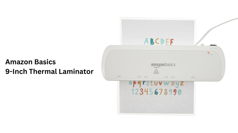 EntrepreneurNook - Amazon Basics 9-Inch Thermal Laminator