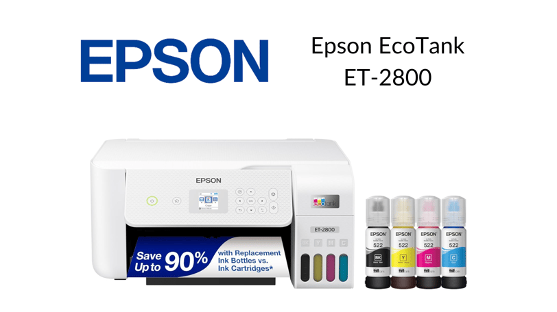 EntrepreneurNook - Epson EcoTank ET-2800