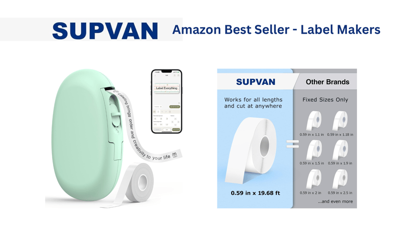 EntrepreneurNook - SUPVAN E10 Label Maker