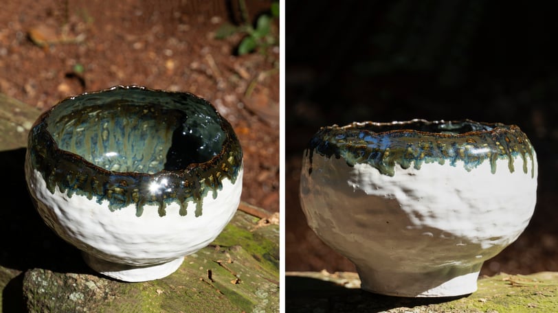 Peça cerâmica artística elaborada por MMEB studio