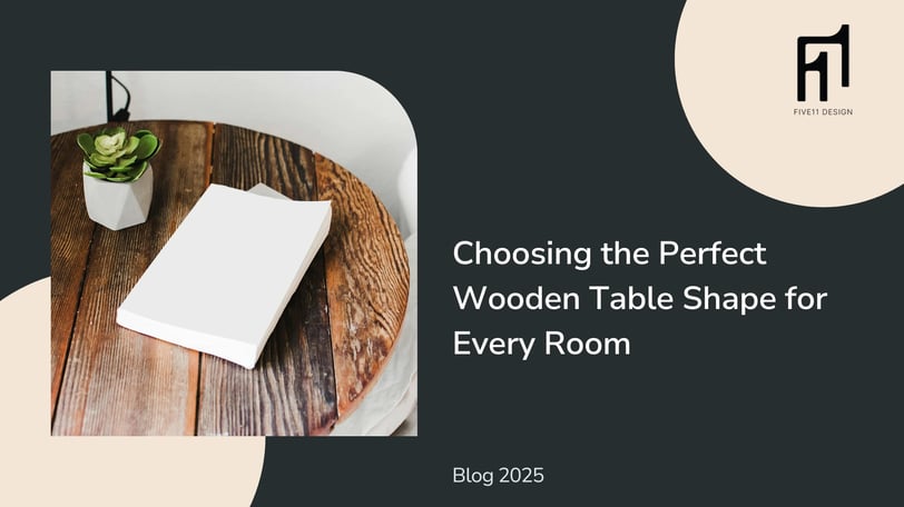 wooden table shapes