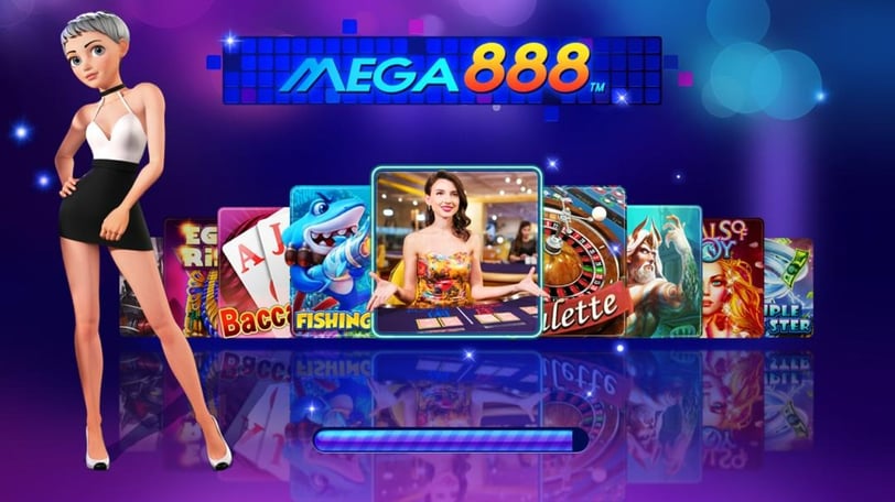 a woman in a black dress and a casino card game
