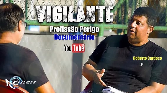 Diretor Roberto Cardoso em entrevista sobre o Documentario Vigilante Profissao Perigo