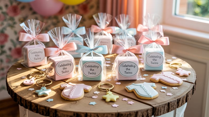 a table with cookies